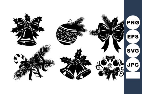 Download Christmas Holiday Decorations Vector Set - Christmas Collection