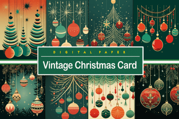 Download Vintage Christmas Card - Christmas Collection