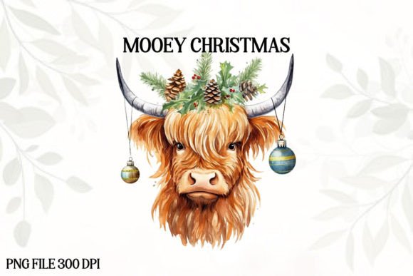 Download Vintage Christmas Farm Cow Sublimation - Christmas Collection