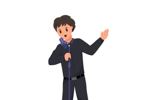 Download Musician Man Character Illustration - Illustration Collection