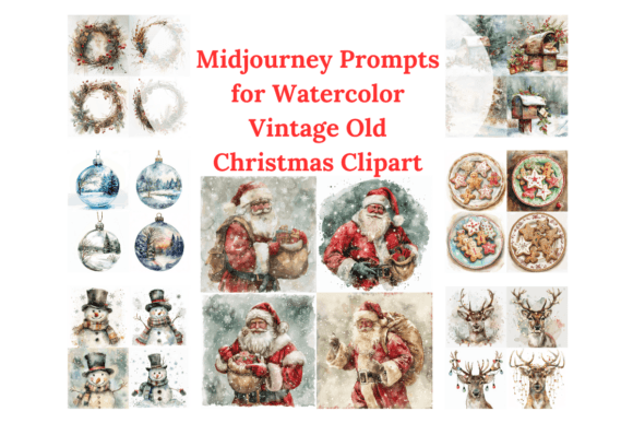 Download Midjourney Prompts Watercolor Christmas - Christmas Collection
