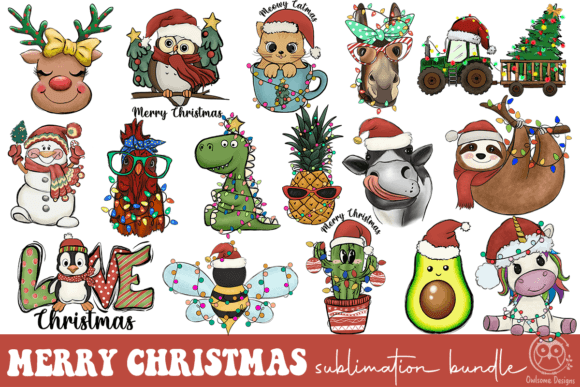 Download Christmas Sublimation Bundle - Christmas Collection