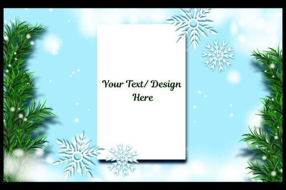 Download Christmas Festive Card Mockup - Christmas Collection
