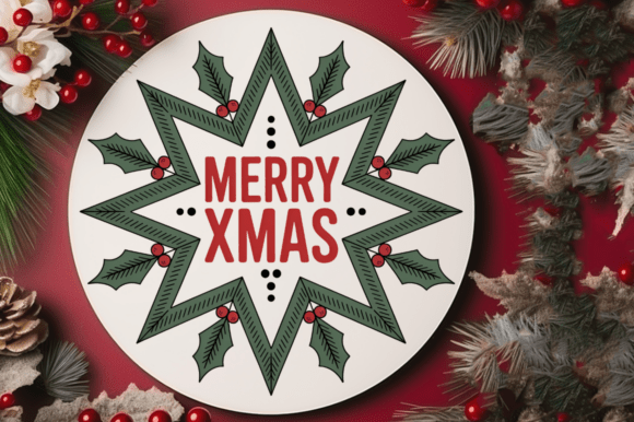 Download Old Fashioned Christmas Stamp PNG Design - Christmas Collection